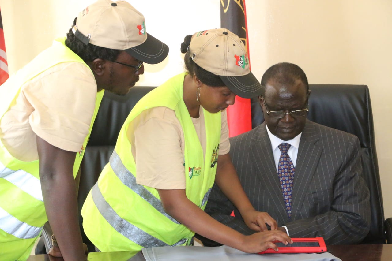 MERU GOVERNOR REGISTERS FOR HUDUMA NAMBA.